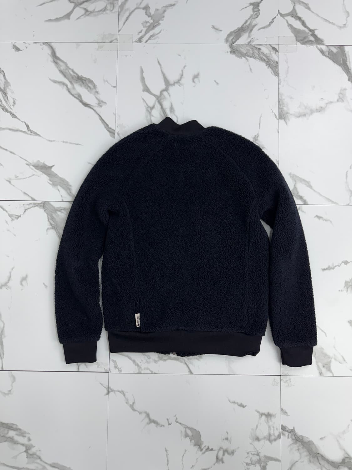 말로야 네이비 후리스 집업 상품이미지2