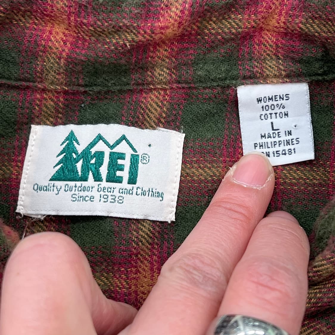 플란넬 헤비체크 셔츠 r2257 상품이미지5