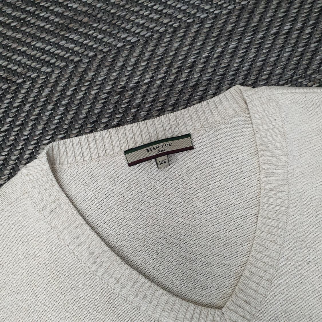 빈폴 브이넥 얇은 니트 남자105~110 상품이미지2