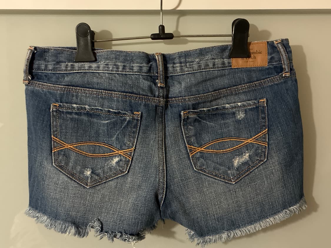 Abercrombie denim micro shorts vintage 상품이미지2
