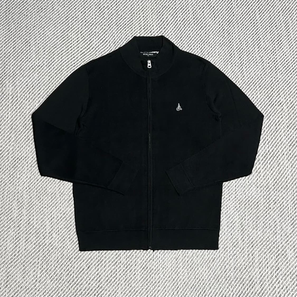 [M] Beanpole 빈폴 블랙 니트집업 상품이미지1