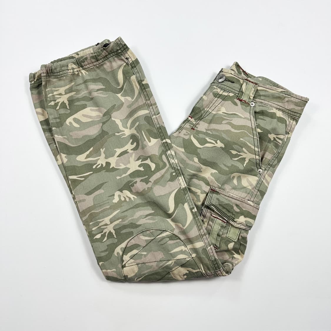 VTG 빈티지 밀리터리 카모 카고팬츠 (26인치 여성추천) 상품이미지2