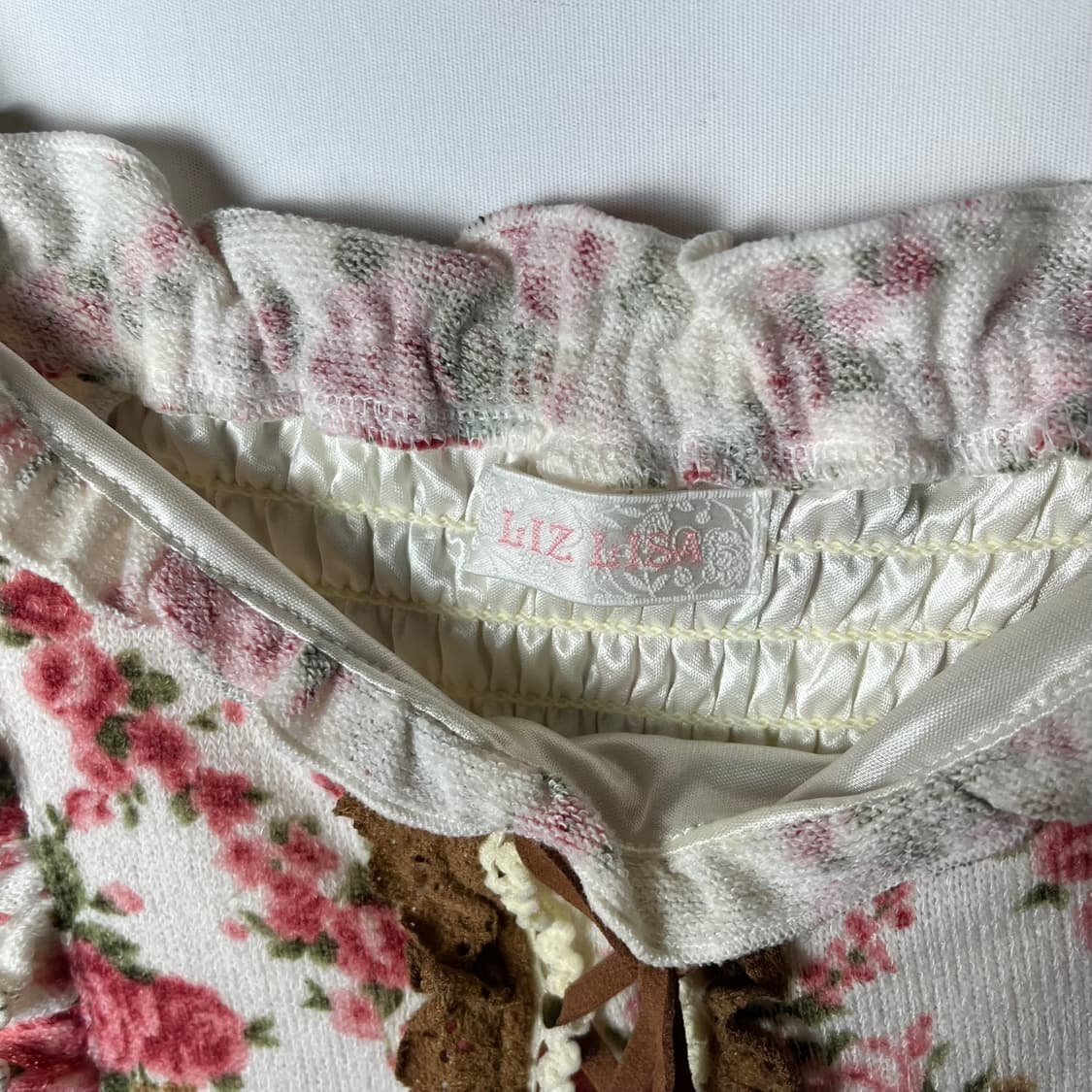 [LIZ LISA] 리즈리사 핀터깔 히메카지 플로럴 원피스 상품이미지5