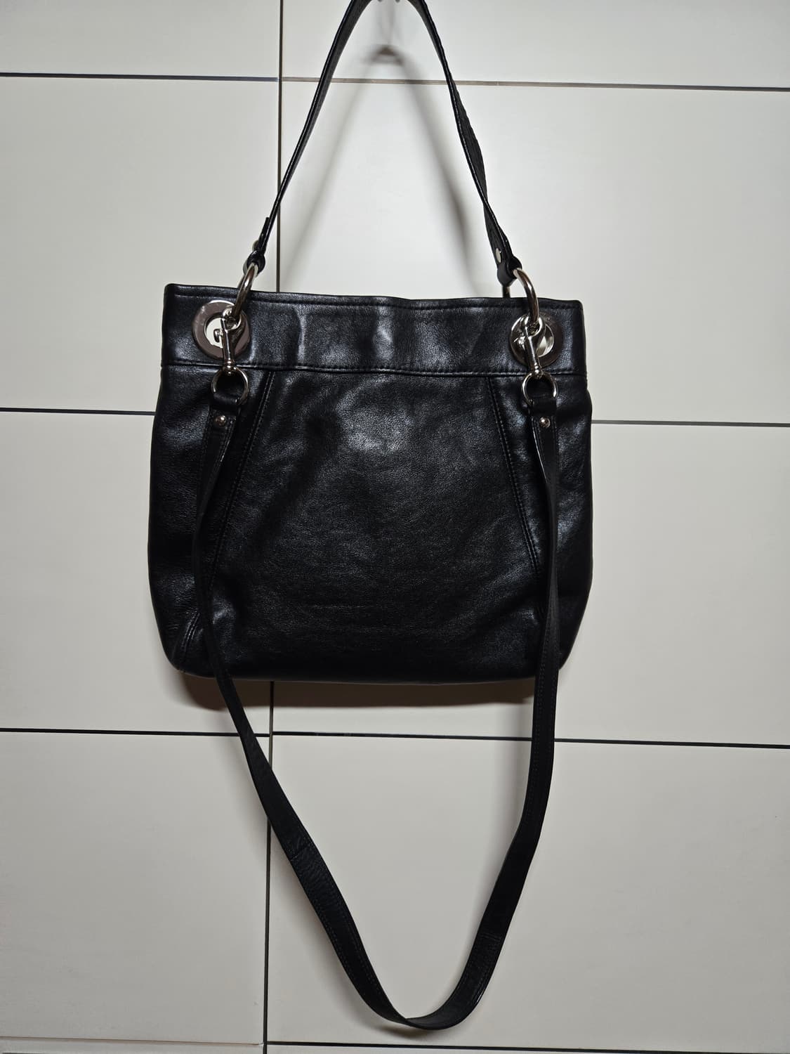 코치 에슐리 레더 히피백 숄더백 상품이미지2