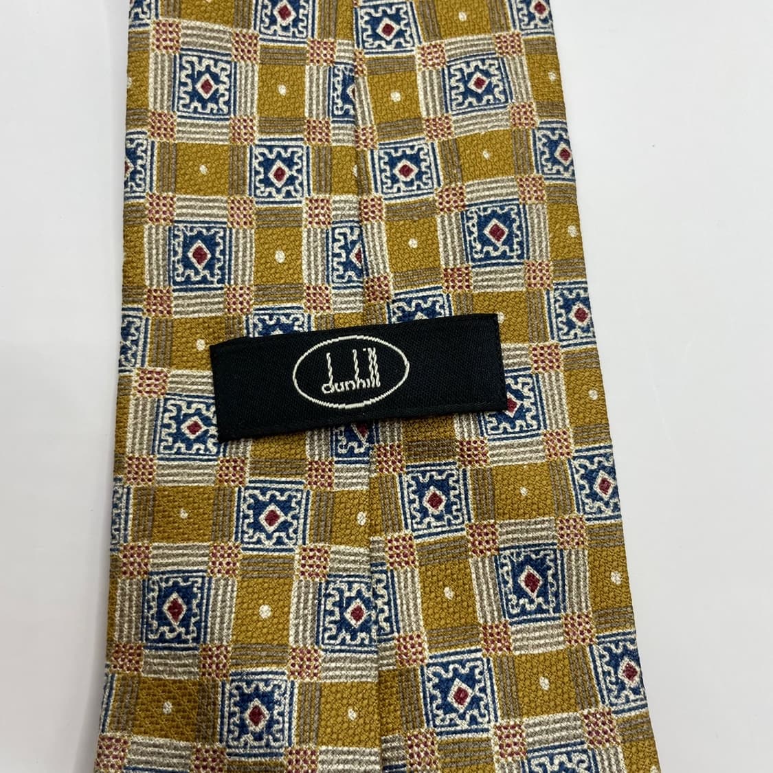 254) (DUNHILL) 던힐 패턴 넥타이 상품이미지5