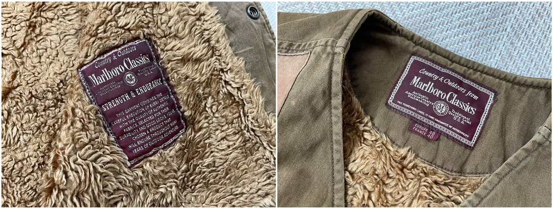 말보로 클래식 쉐르파 라이닝 헌팅 베스트 J03831 상품이미지9