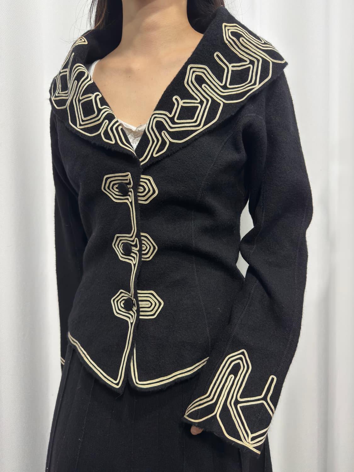 hiroko koshino ethnicdetail  jacket 상품이미지1