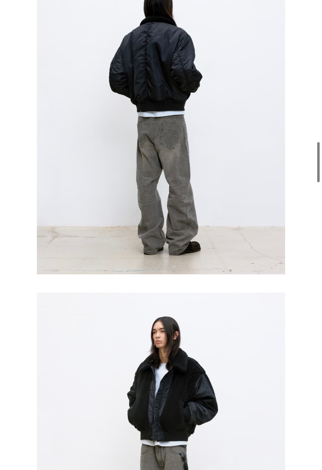 쿠어 리버서블 플라이트 봄버 상품이미지4