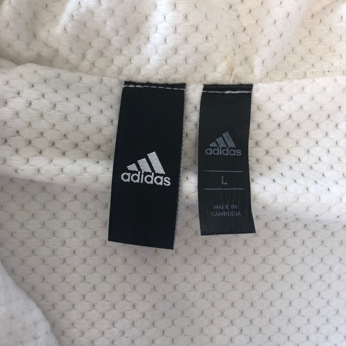 아디다스 화이트 바람막이  상품이미지6