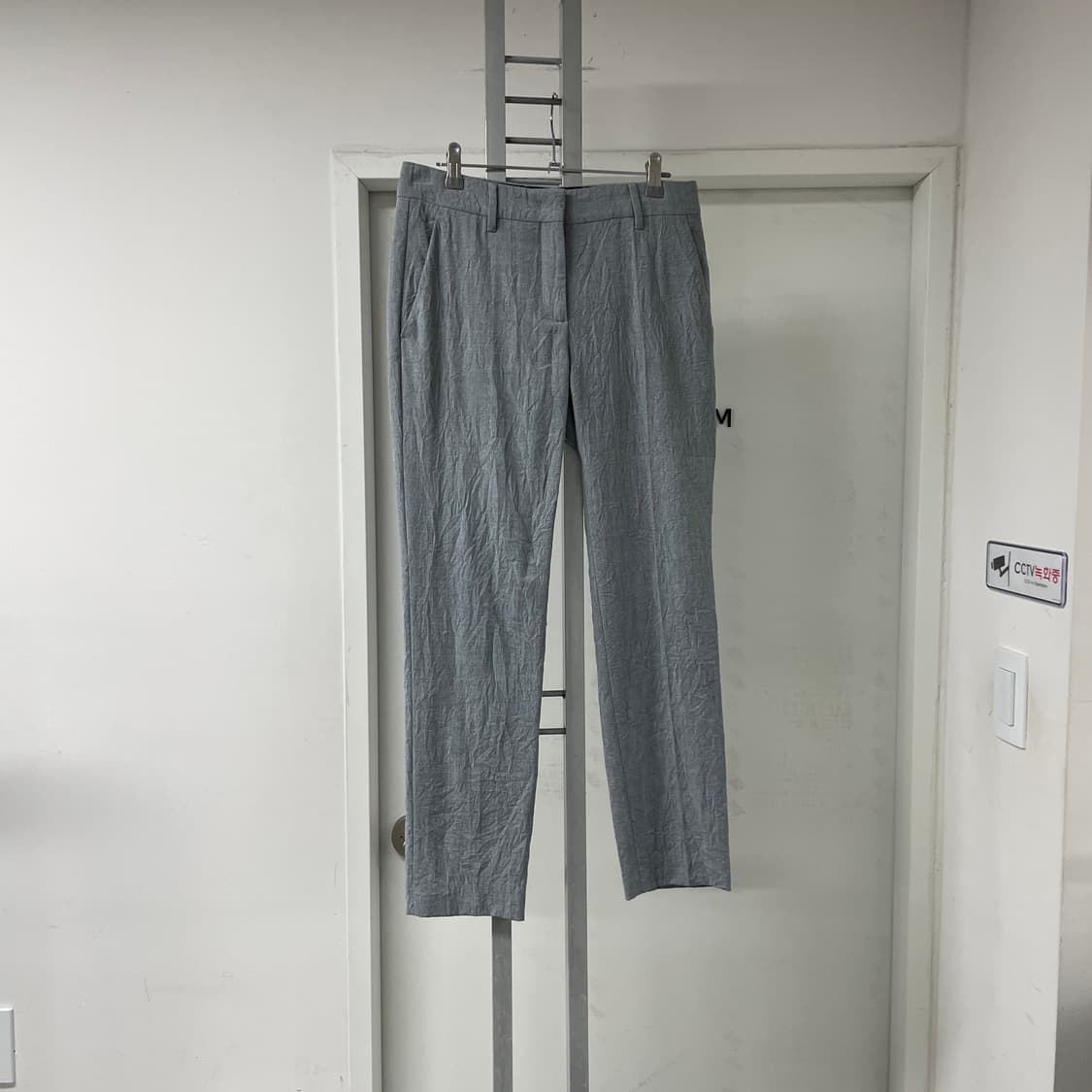 프라다 그레이 슬랙스 38 상품이미지5