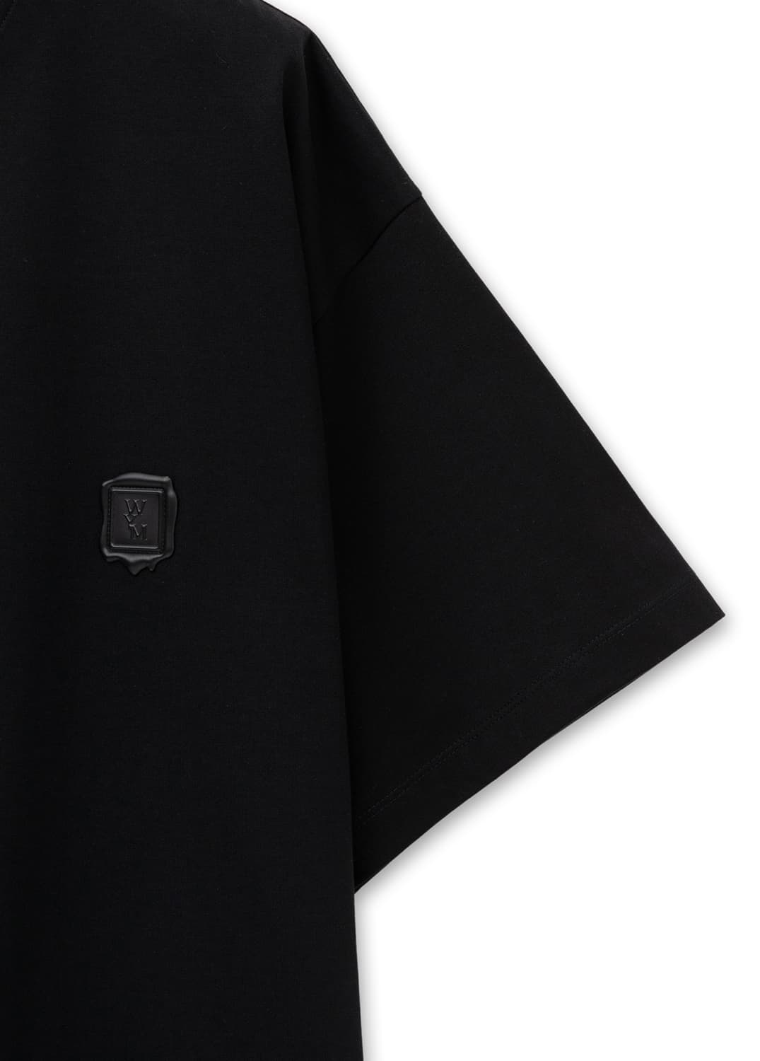 우영미 블러 그래픽 반팔 티셔츠 풀구성 상품이미지4