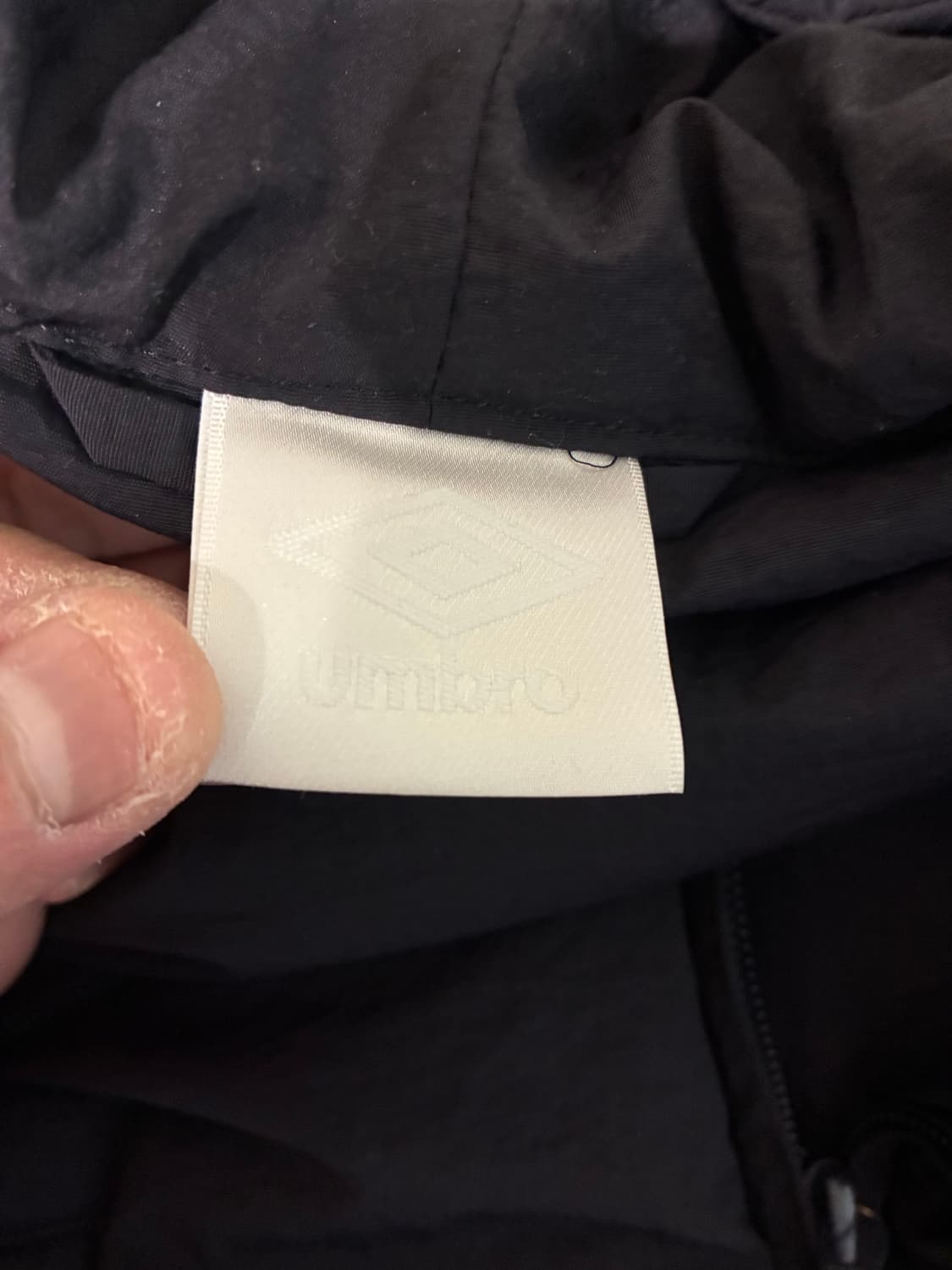 22aw 코모리 x 엄브로 벤치코트 네이비 S 상품이미지4