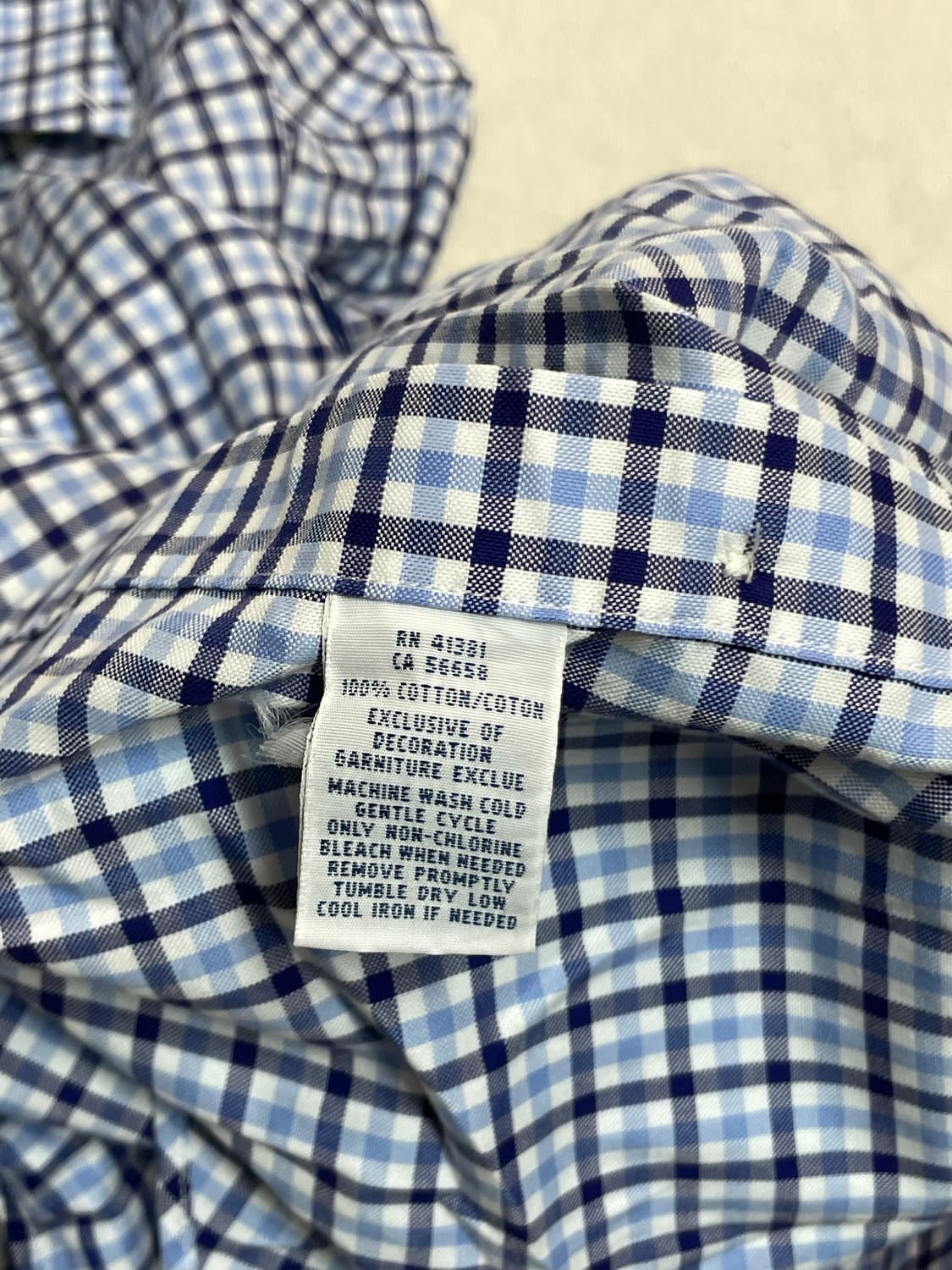 폴로 체크 셔츠  상품이미지6