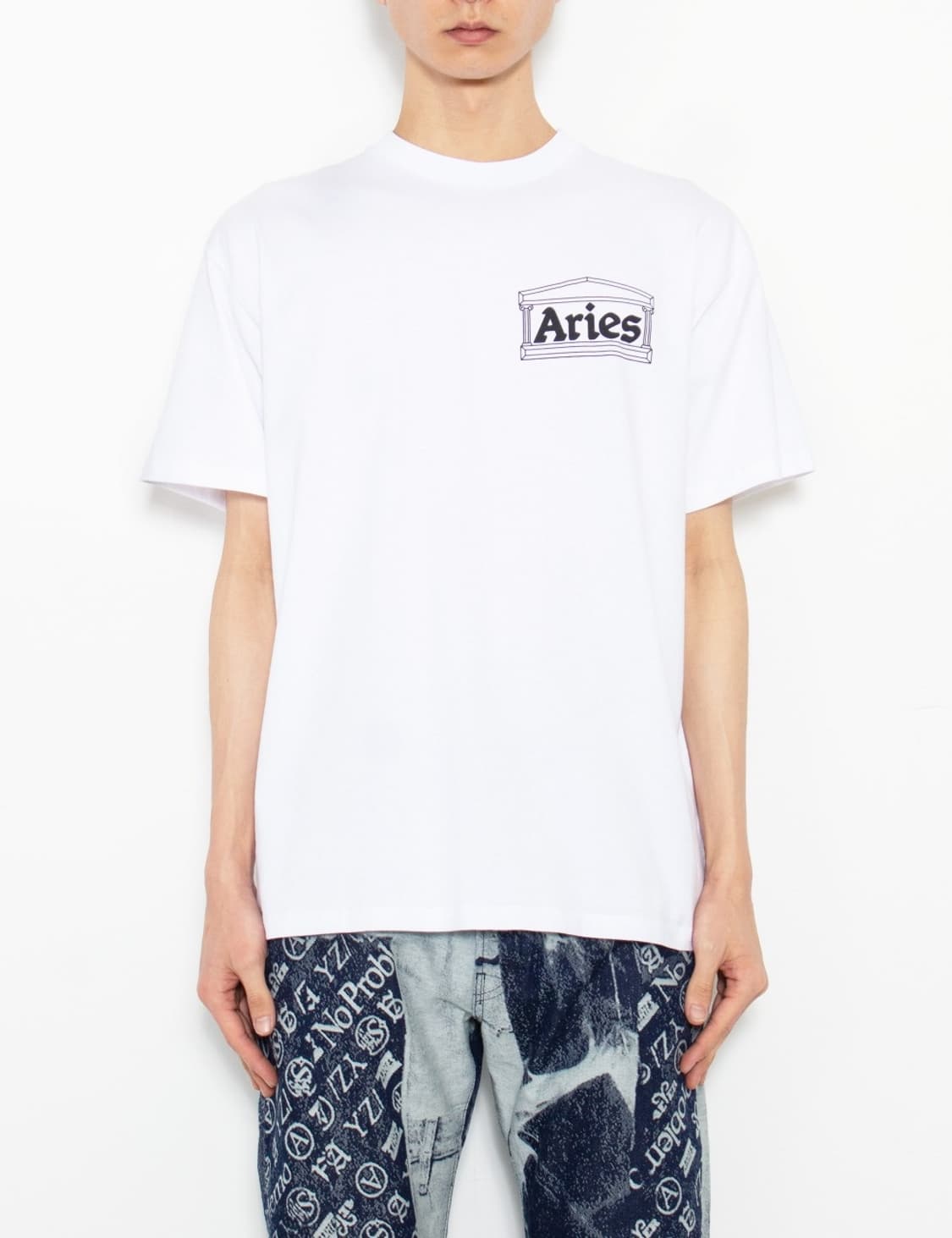 ARIES ANGEL SS TEE_WHITE 상품이미지2
