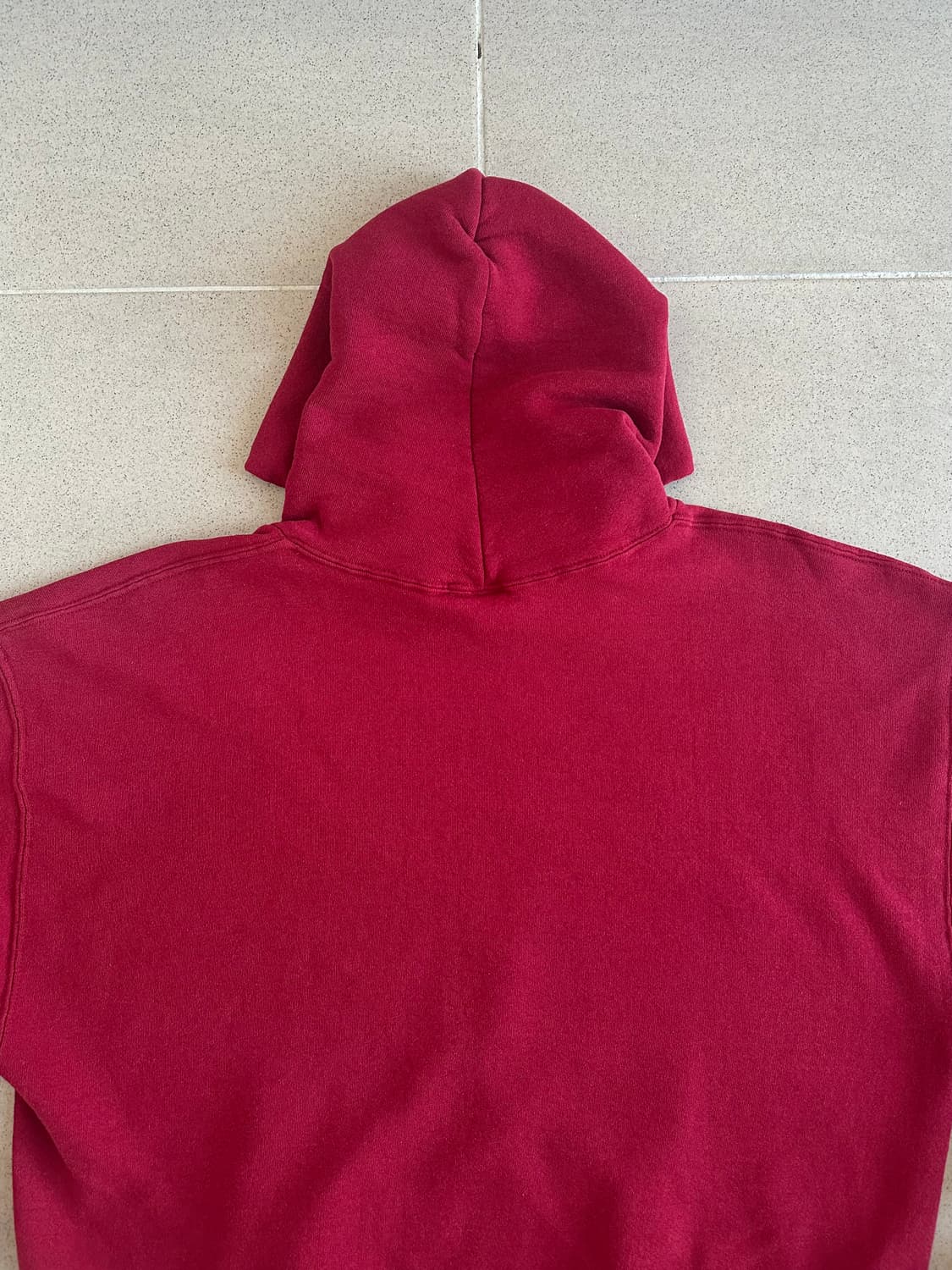 00s 빈티지 러셀 후드 레드 XL 상품이미지4