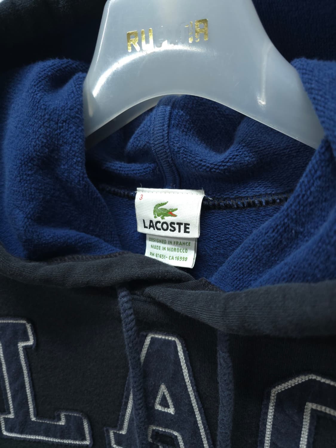 라코스테 빈티지 워싱 후드 ( 여성 55 ) 상품이미지2