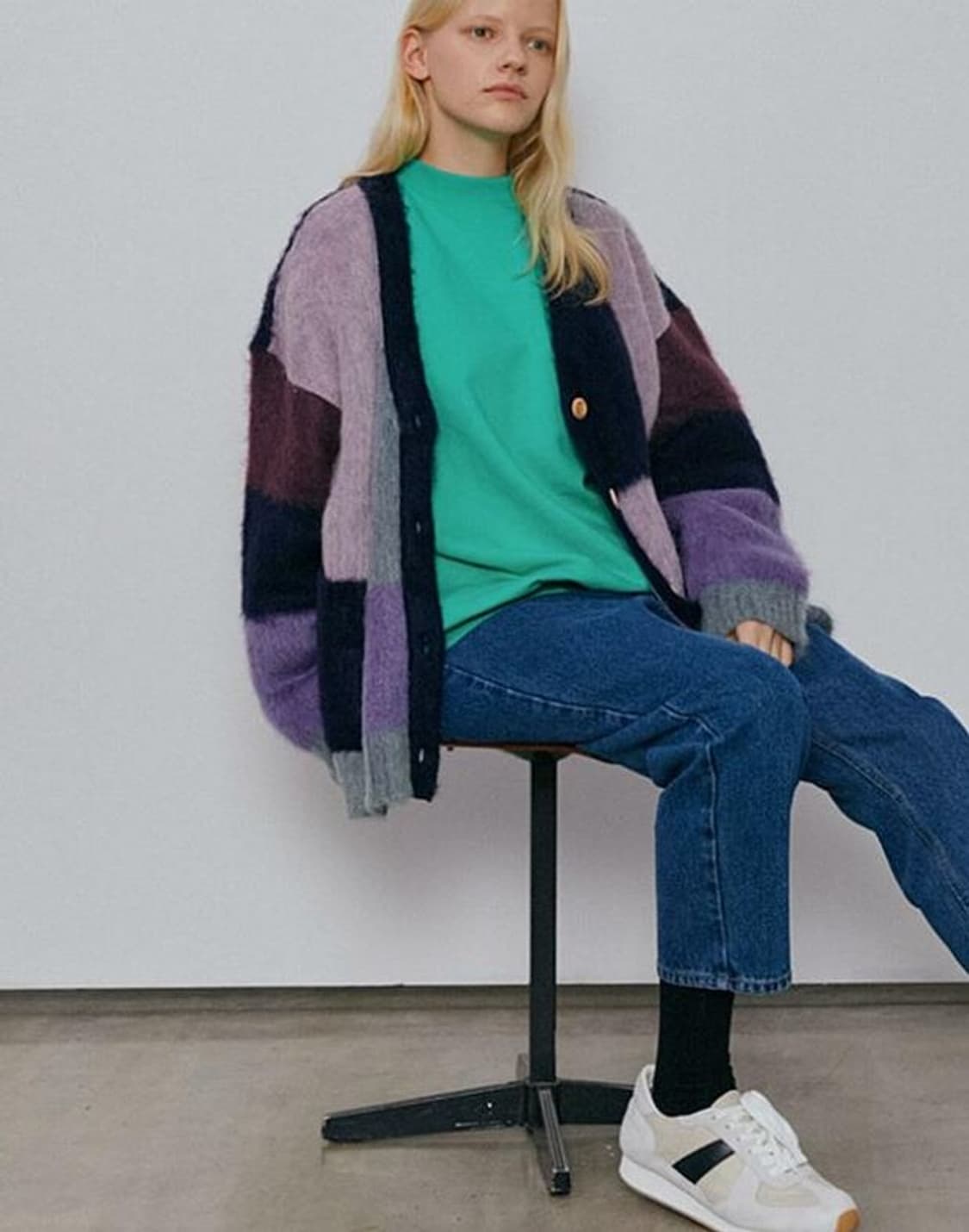 (FREE)STUDIO TOMBOY 모헤어 가디건-M1221 상품이미지2