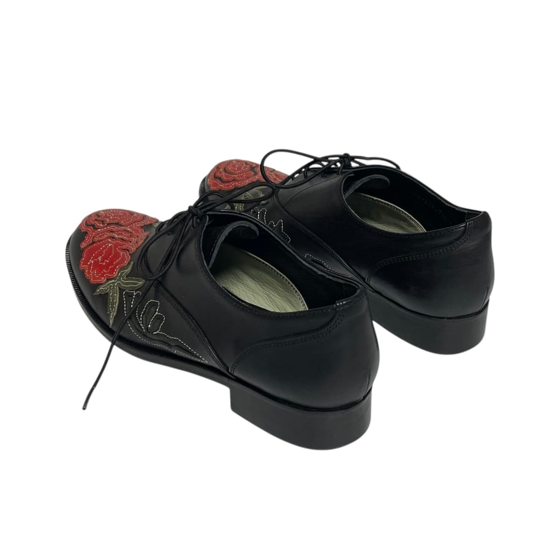 요지 야마모토 와이즈 로즈패턴 더비 상품이미지4