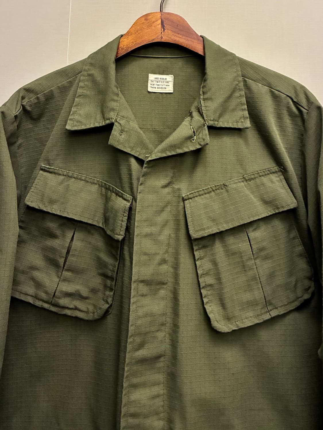 (L)YMCL KY 코튼 립스탑 og107 정글퍼티그자켓 야상 상품이미지3