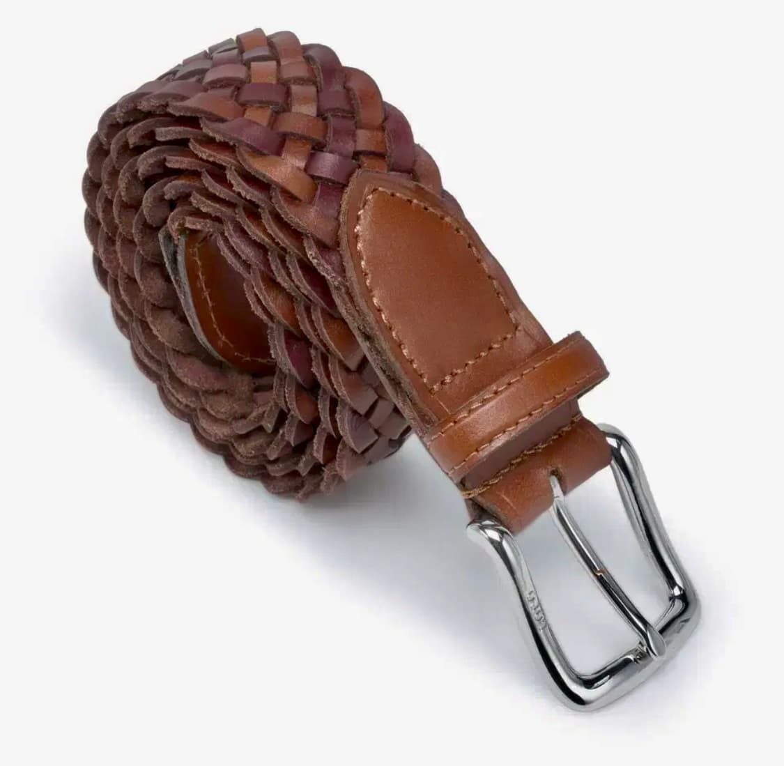 폴로 레더 꽈베기 위빙 벨트 M(32) 상품이미지1