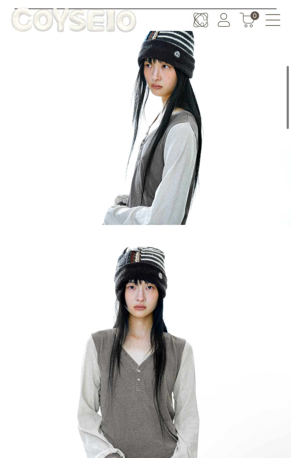 코이세이오 모자 비니 상품이미지1