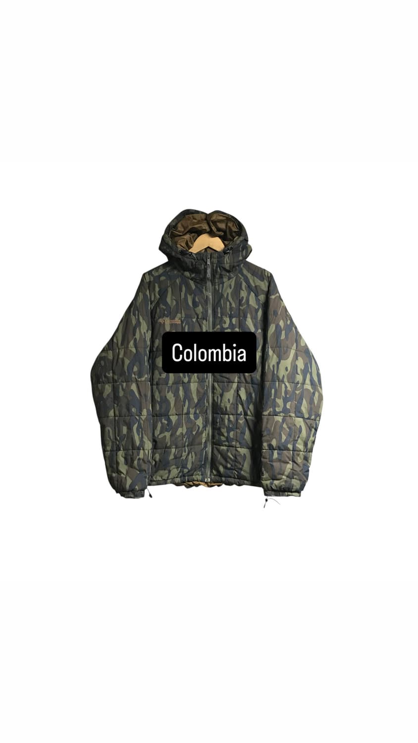 컬럼비아 카모플라쥬 일제 고프코어 반자켓점퍼(플렛폼 여러곳에 10이상 판 상품이미지1