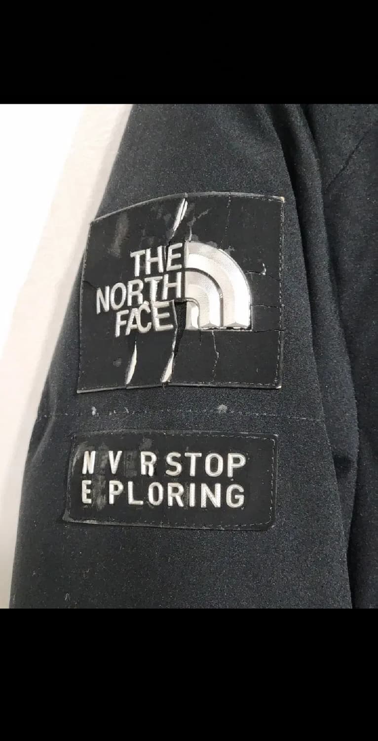 (S) 노스페이스 거위털 롱패딩 점퍼 블랙 구스다운 패딩코트 후드  상품이미지5