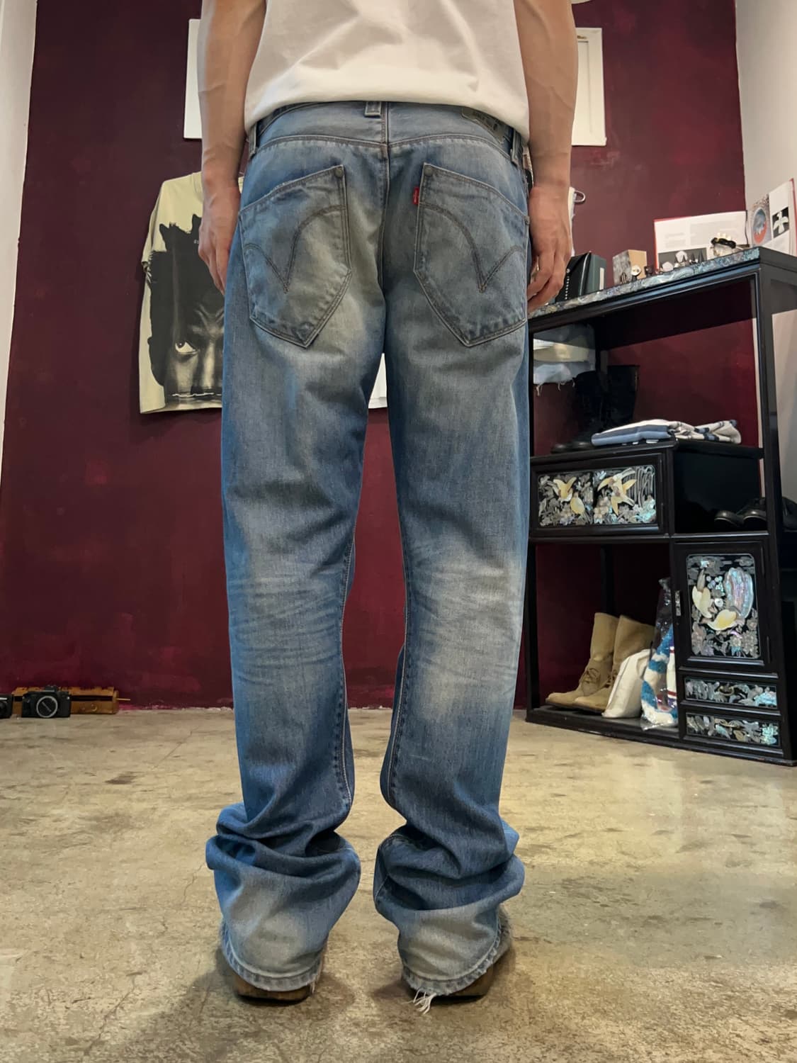Levis (리바이스) 엔지니어드 커브드 데님 팬츠 상품이미지2