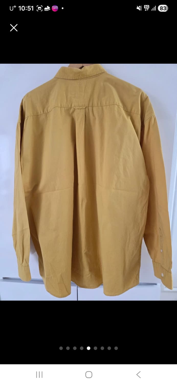 칼하트 머스타드 셔츠 115정도 상품이미지5