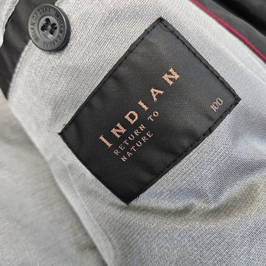 인디안 방풍 집업자켓 남자100~105 상품이미지7