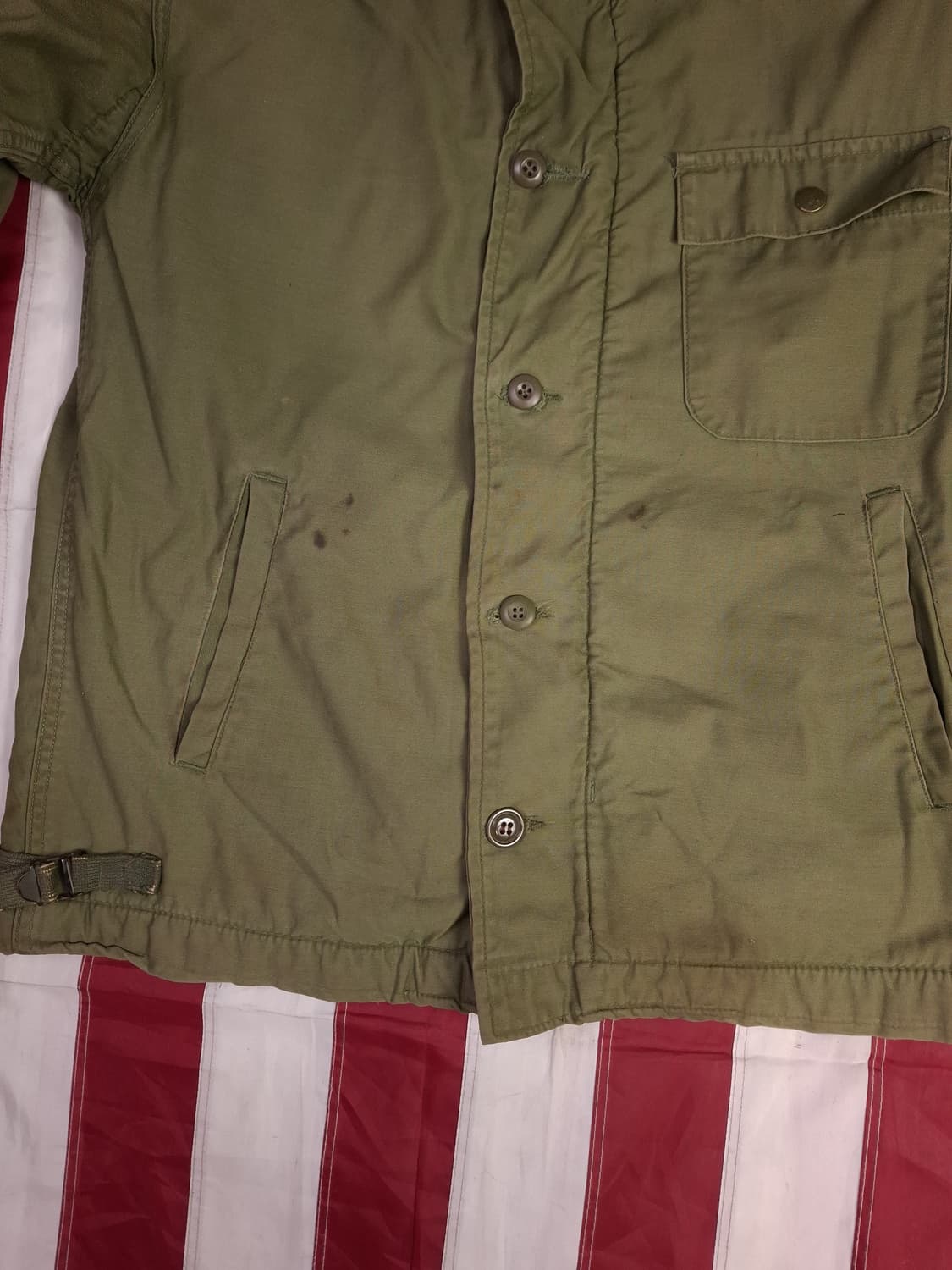 오리지날 미해군 A-2 덱자켓 상품이미지5