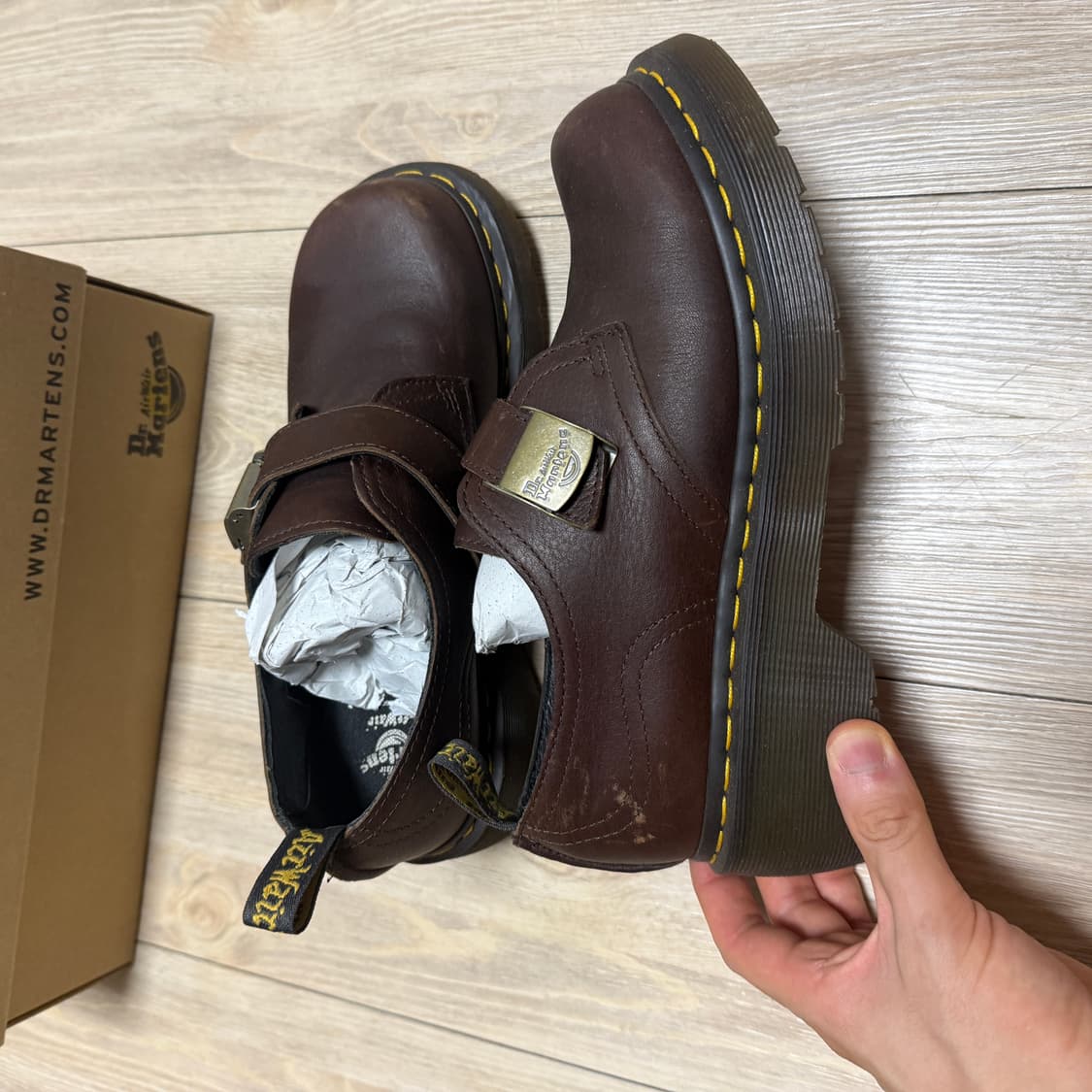 uk6,250) 139,000원 닥터마틴 오클리 다크 브라운 풀박스 상품이미지7
