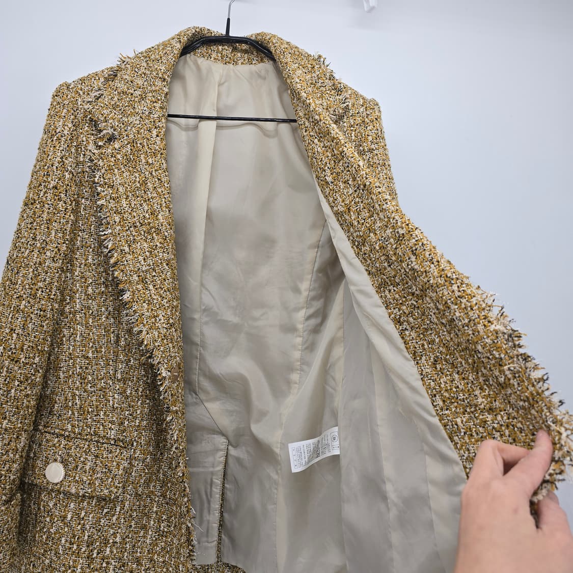Daniel Hechter 트위드 골든 자켓 상품이미지7