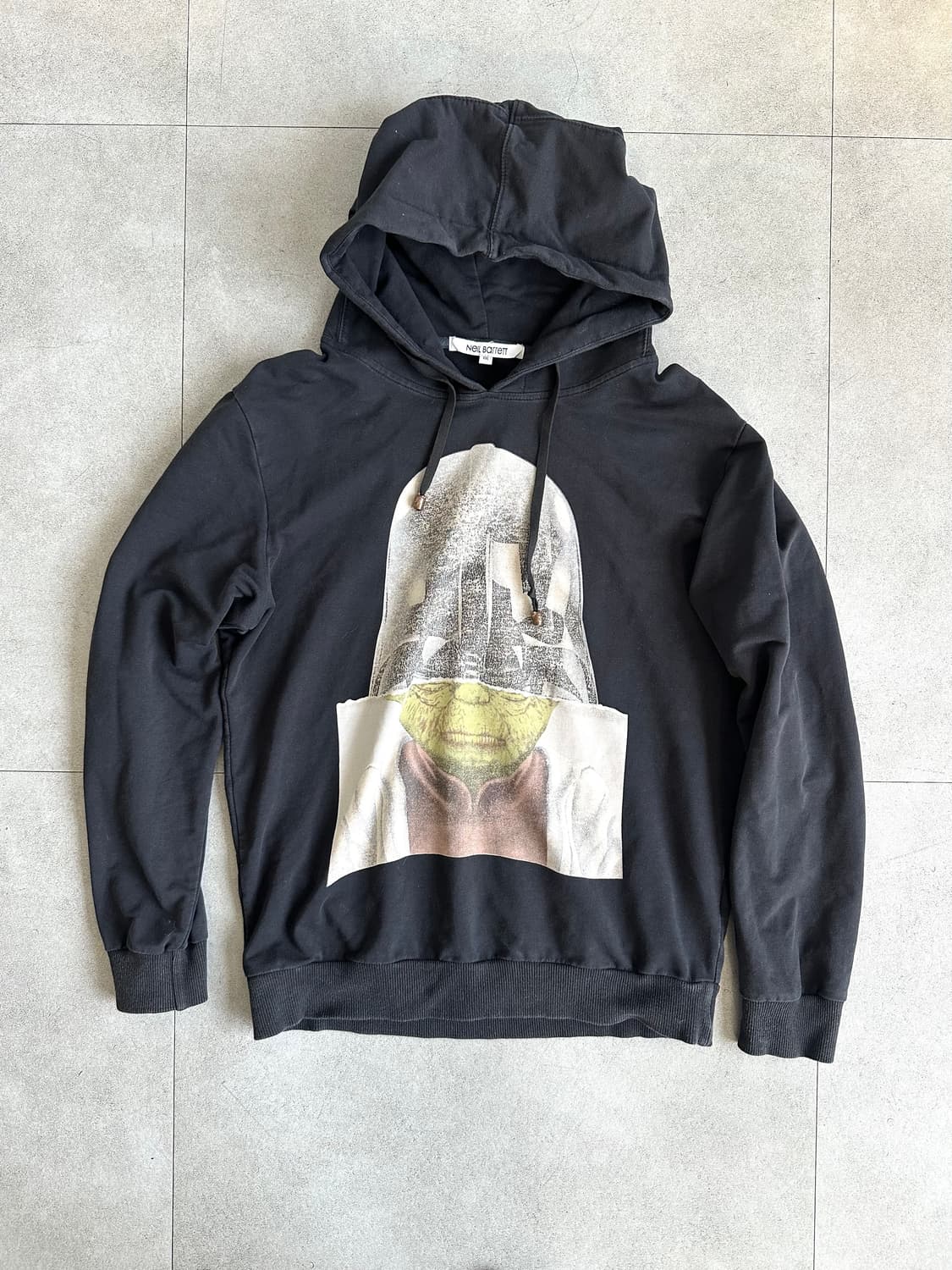 닐바렛 스타워즈 Darth Yoda 그래픽 후드티 상품이미지5