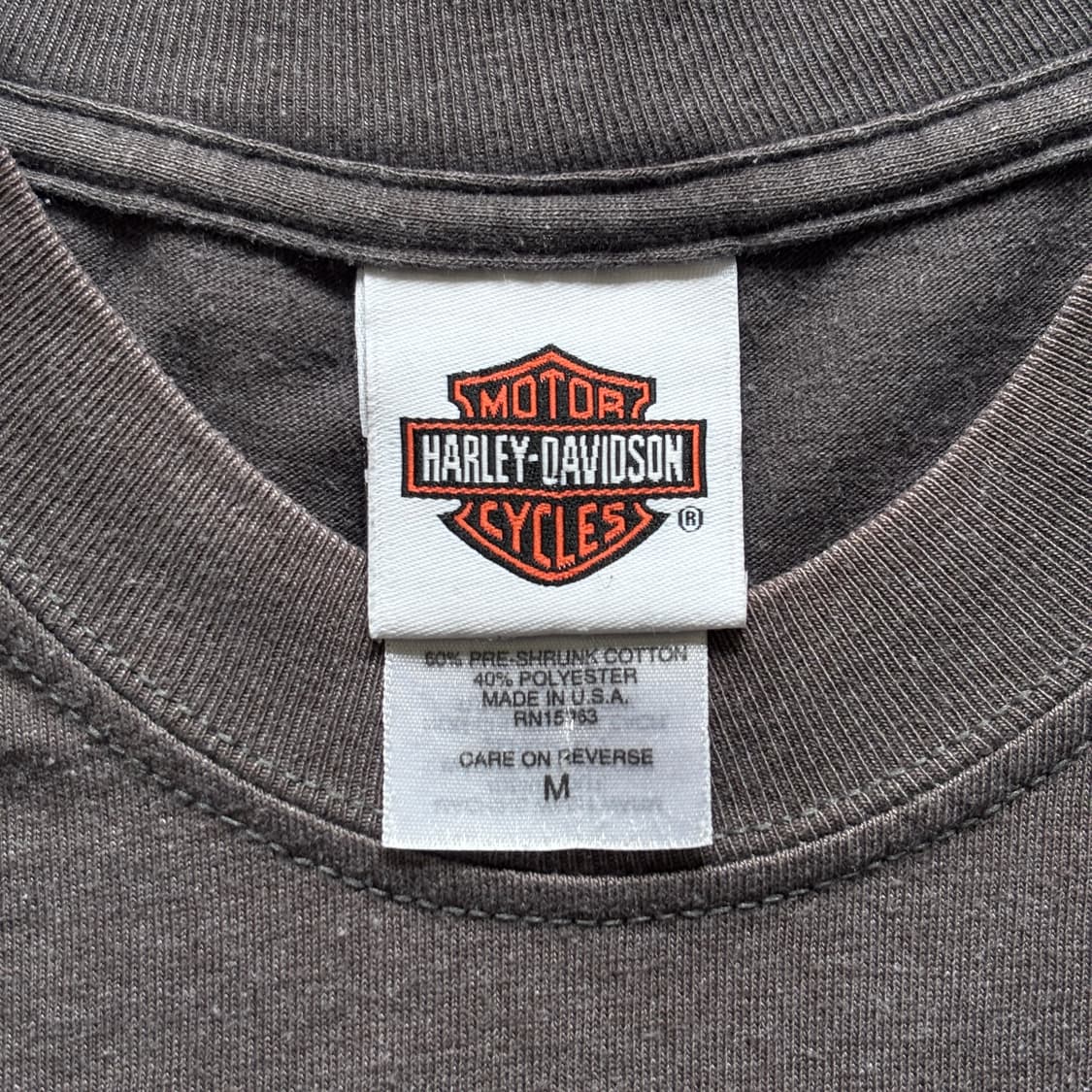 빈티지 할리데이비슨 라이트닝 롱슬리브 티셔츠 상품이미지6