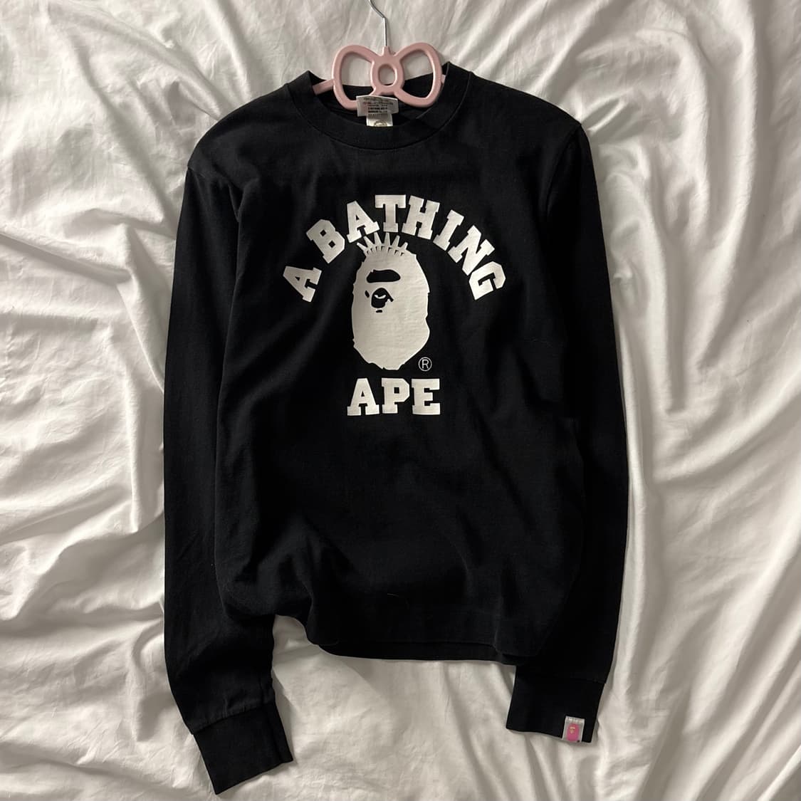 베이프 블랙 롱슬리브 상품이미지3