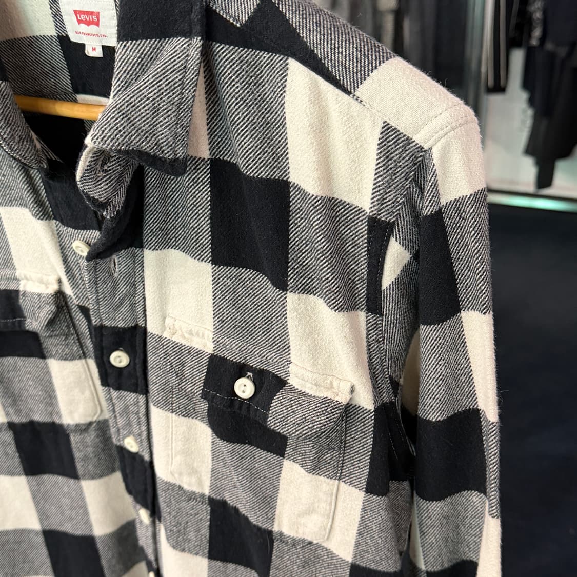 [M] 리바이스 체크 플란넬셔츠  상품이미지3