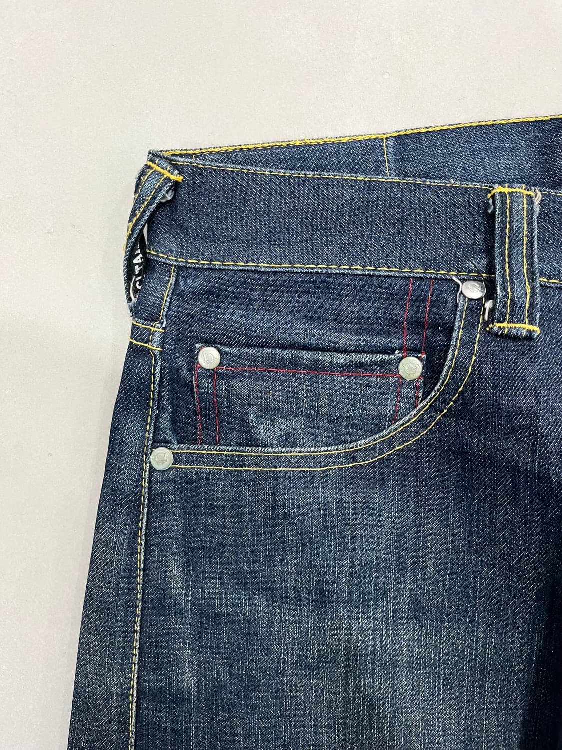 SANTASTIC! 🏏🐒 saru denim pants 상품이미지6