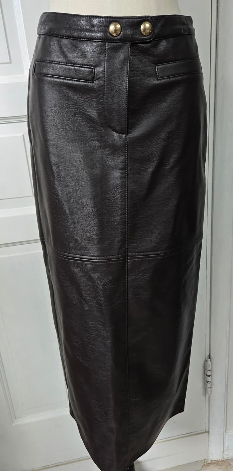 마쥬 알파카니트/앳코너 레더스커트 상품이미지7