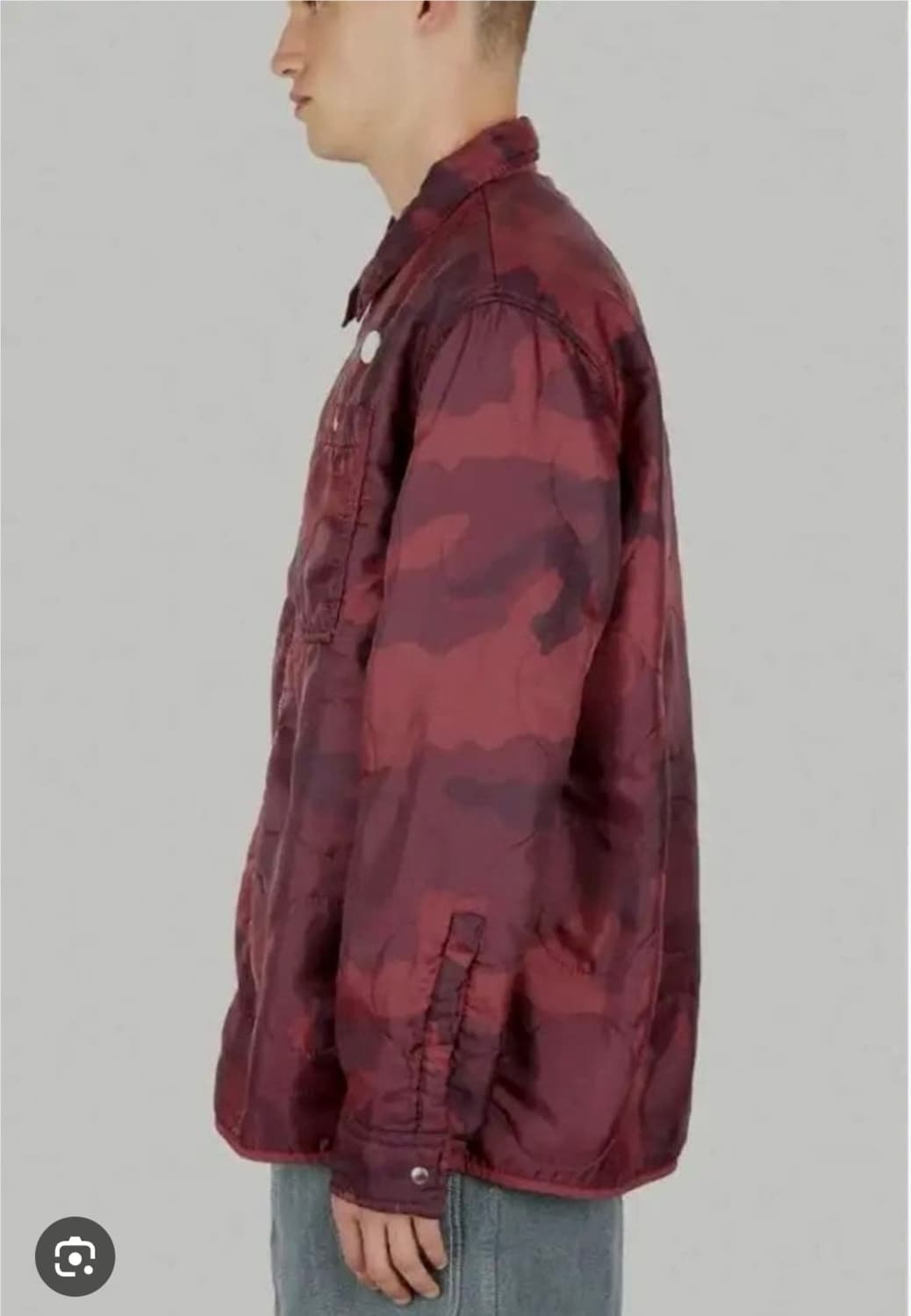 OAMC 오에이엠씨 남성 리워크 카모 우븐 셔츠 자켓 점퍼 L 새상품 상품이미지6