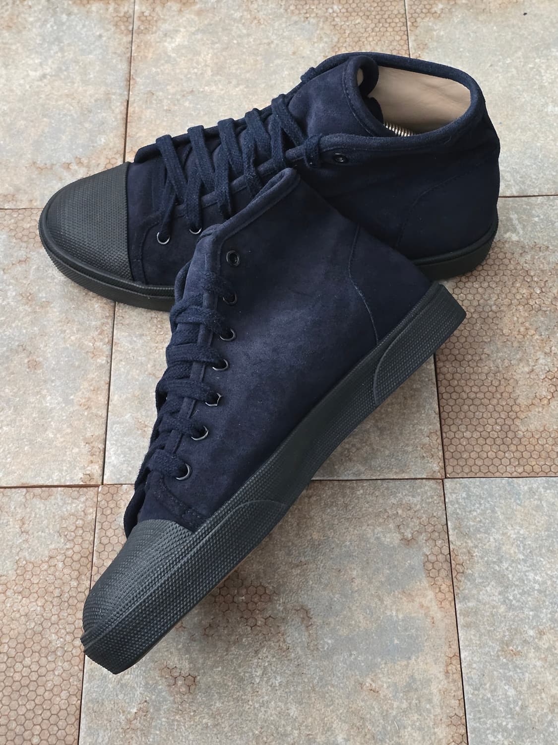 (260)아페쎄 apc 하이탑 스웨이드  상품이미지5