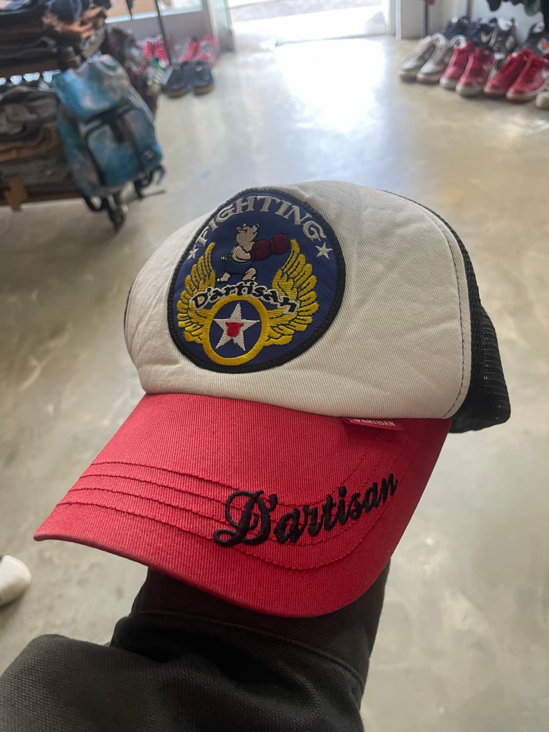 스튜디오 다치산 매쉬 트러커 캡 상품이미지2