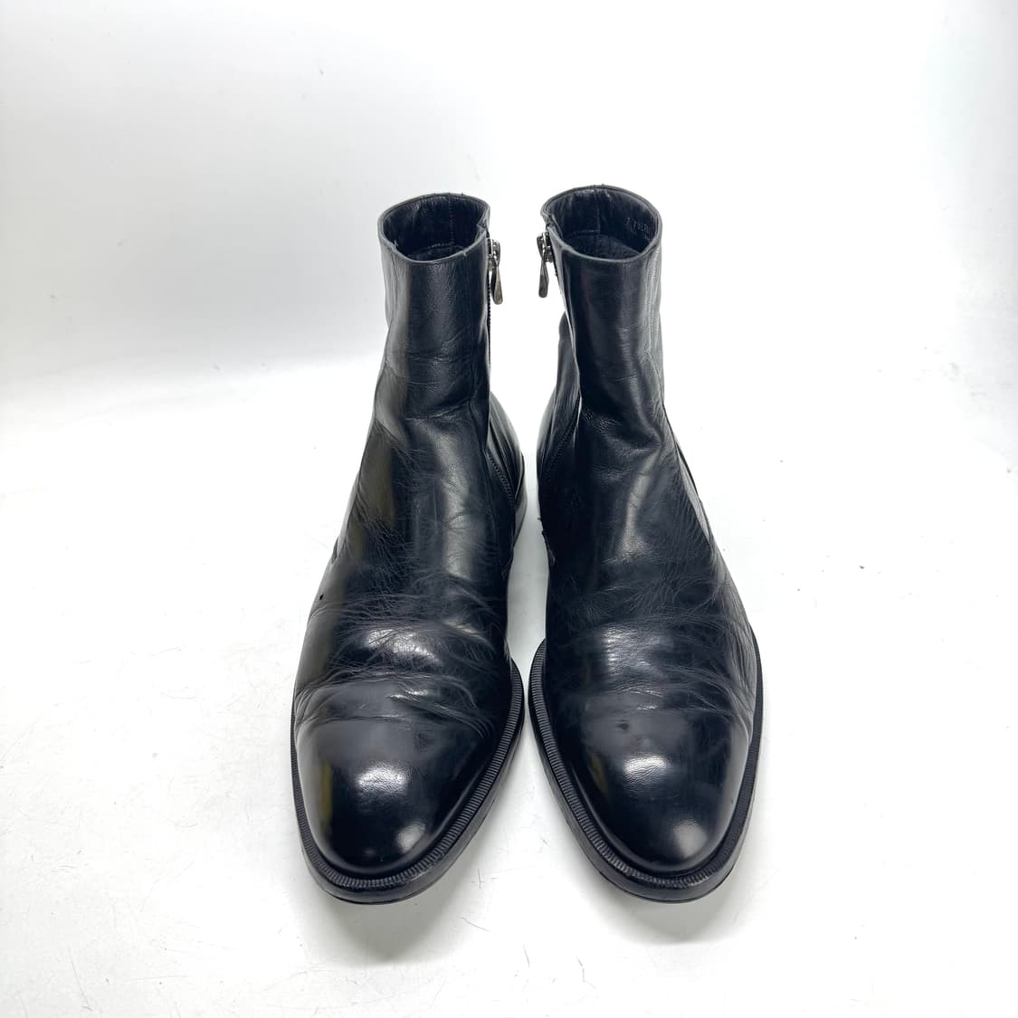 260)발리 빈티지 집업 레더 부츠 상품이미지3