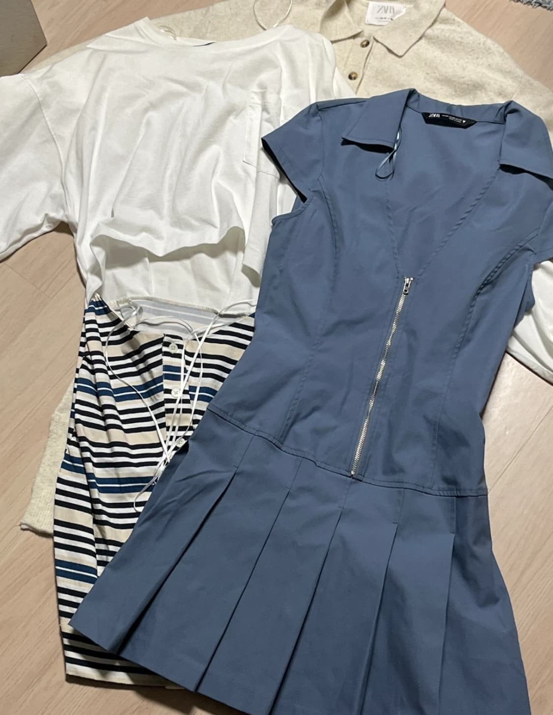 🔥🔥급처 자라 원피스 s 사이즈 3벌 일괄  상품이미지1