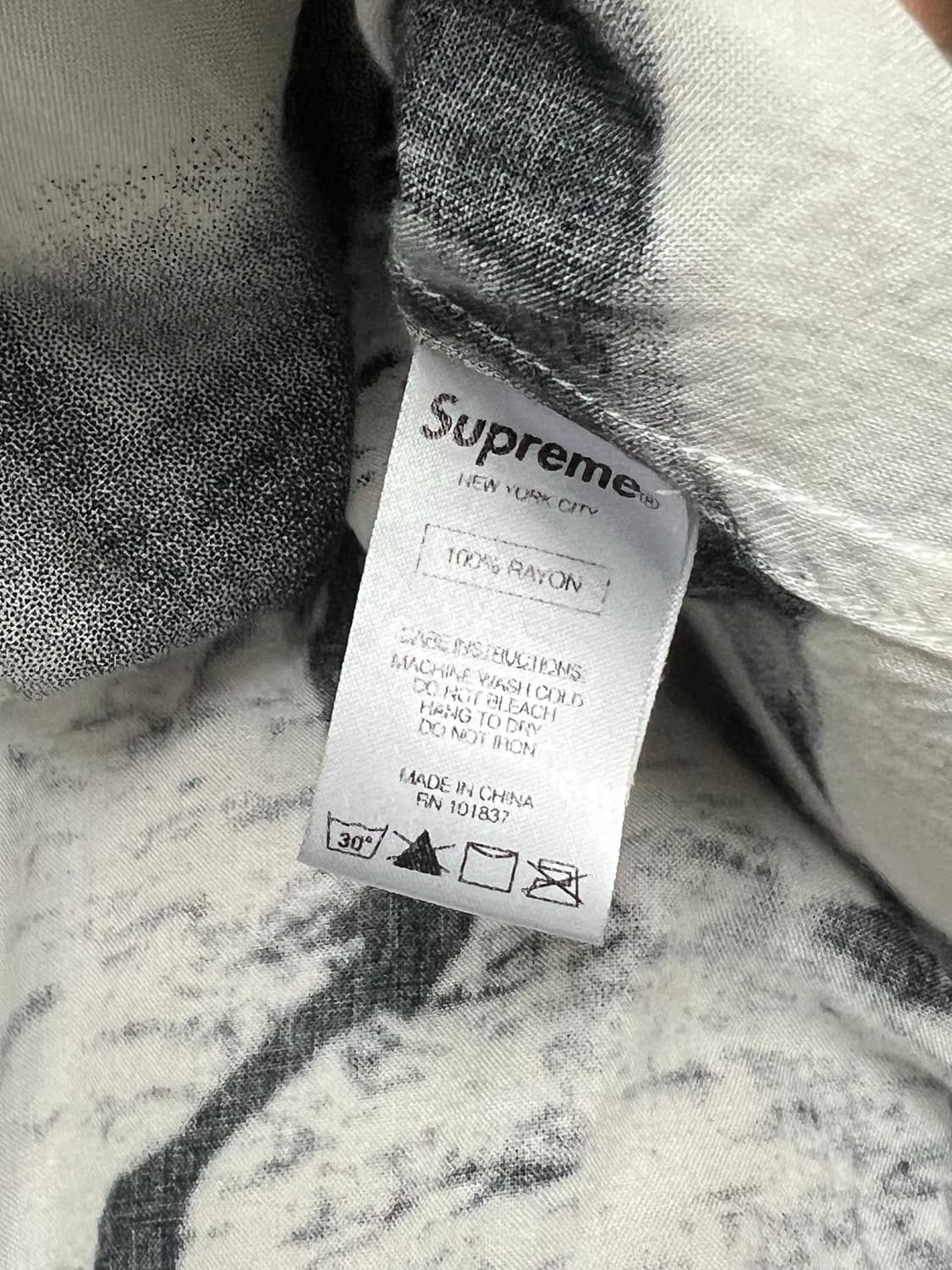 Supreme 14ss Flamingo Rayon Shirt 상품이미지5