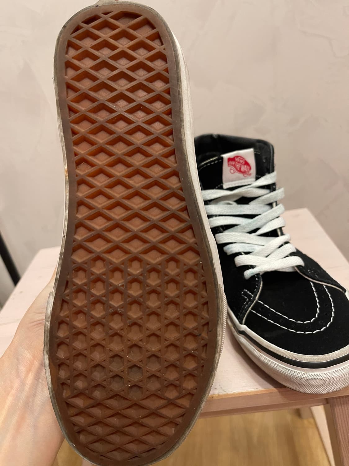 반스 Vans 하이탑 스케이트보드화 230mm 상품이미지5