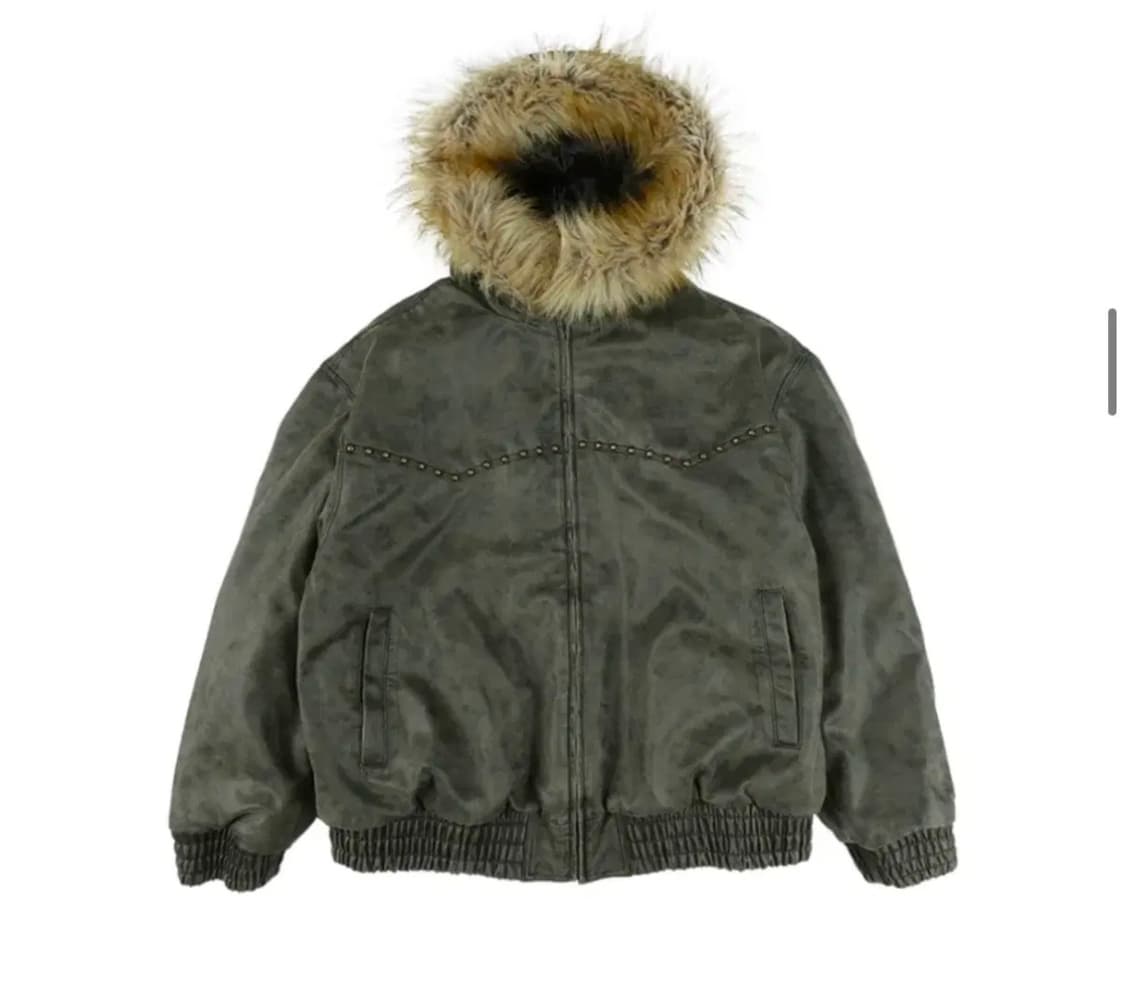 ERTR 이알티알 레더 퍼 자켓  상품이미지1