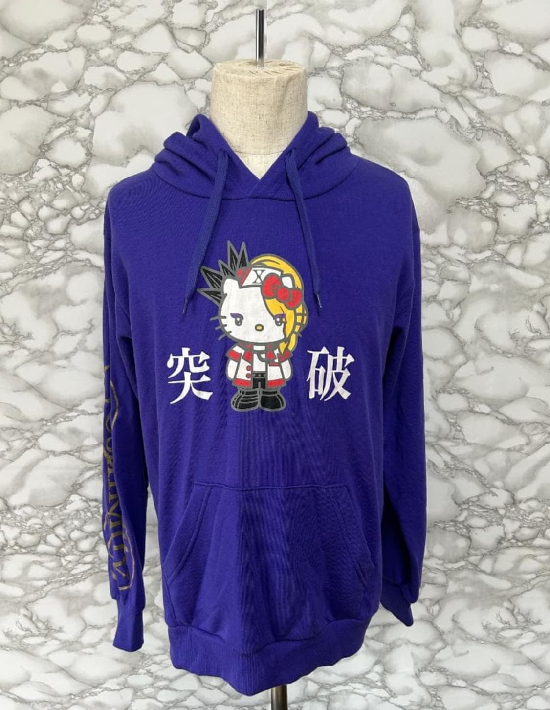 요시키티 고스펑크 갸루 후드티 상품이미지1