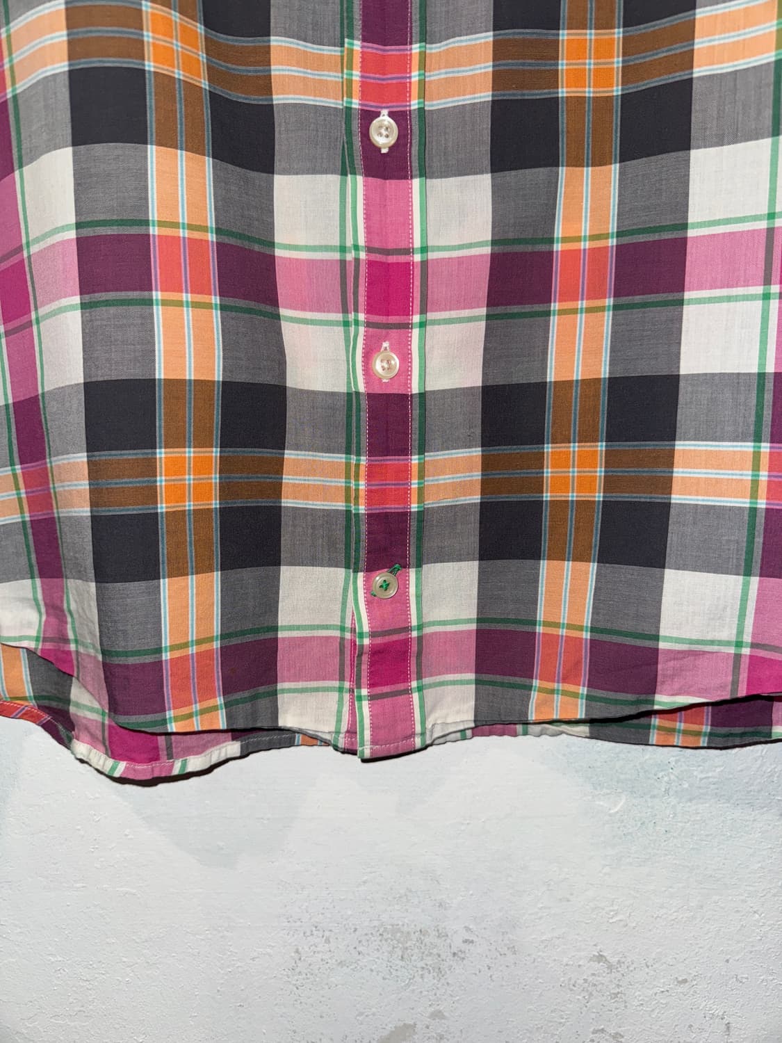 타미힐피거 멀티컬러 체크 셔츠 상품이미지4