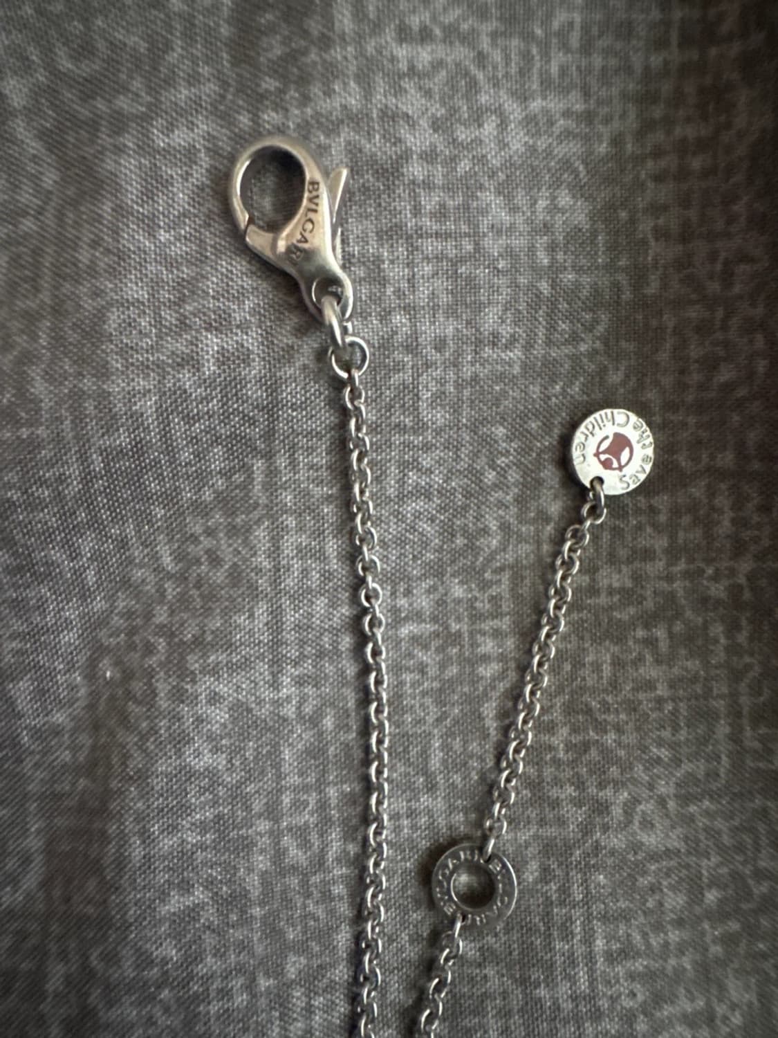 불가리 세이브더 칠드런 목걸이 상품이미지3